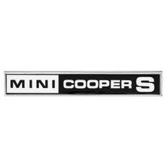 Boot Badge Cooper S MkIII