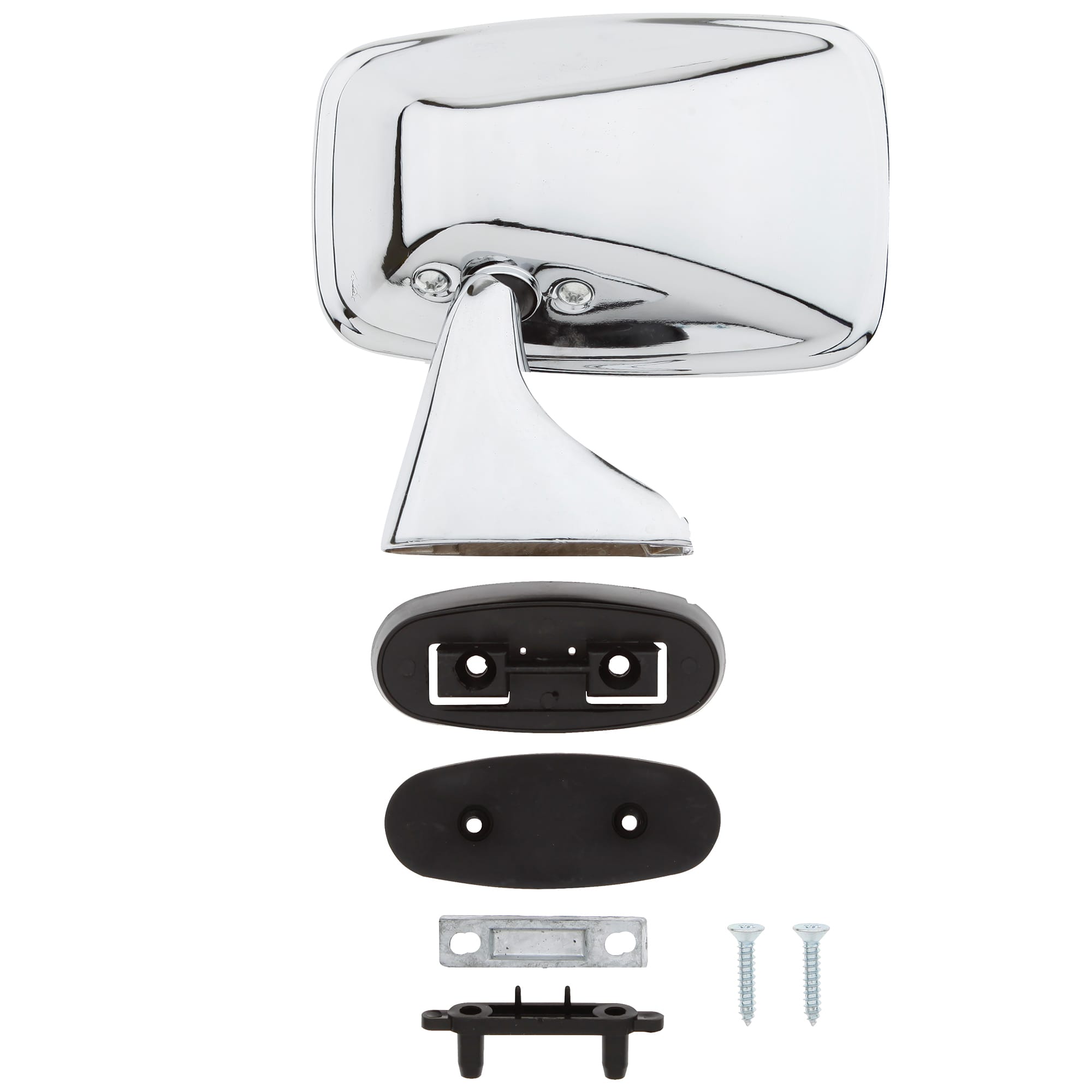 見逃し厳禁！おトクな MIRROR, left, Motors Moss | Aftermarket steel, stainless flat, 鏡