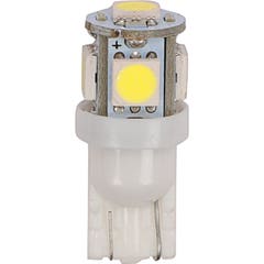 LED Dash Bulb, White, Wedge type base