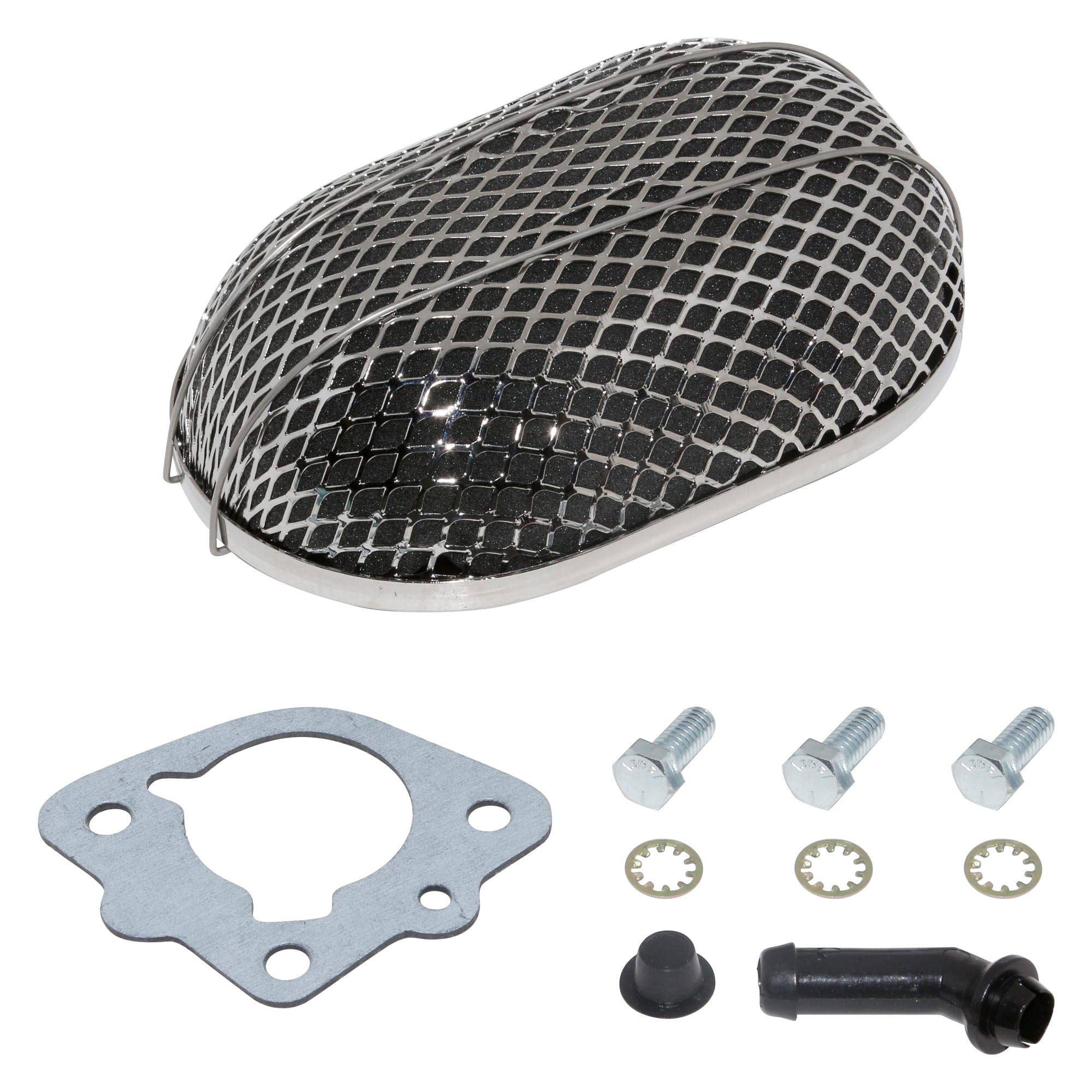 超安い Assembly Filter Air Chrome by 1-3/4 K&N, その他
