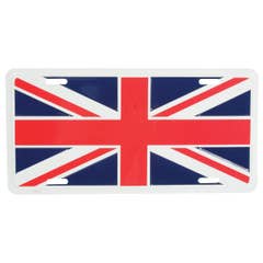 British Flag License Plate
