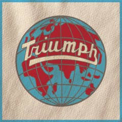 Triumph Globe Logo Knit Blanket