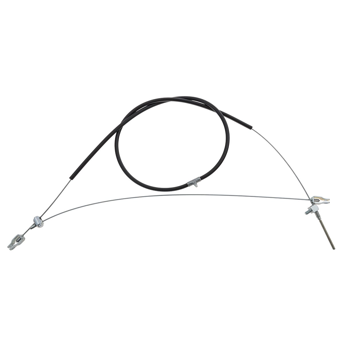 HANDBRAKE CABLE ASSEMBLY disc wheels | Moss Motors