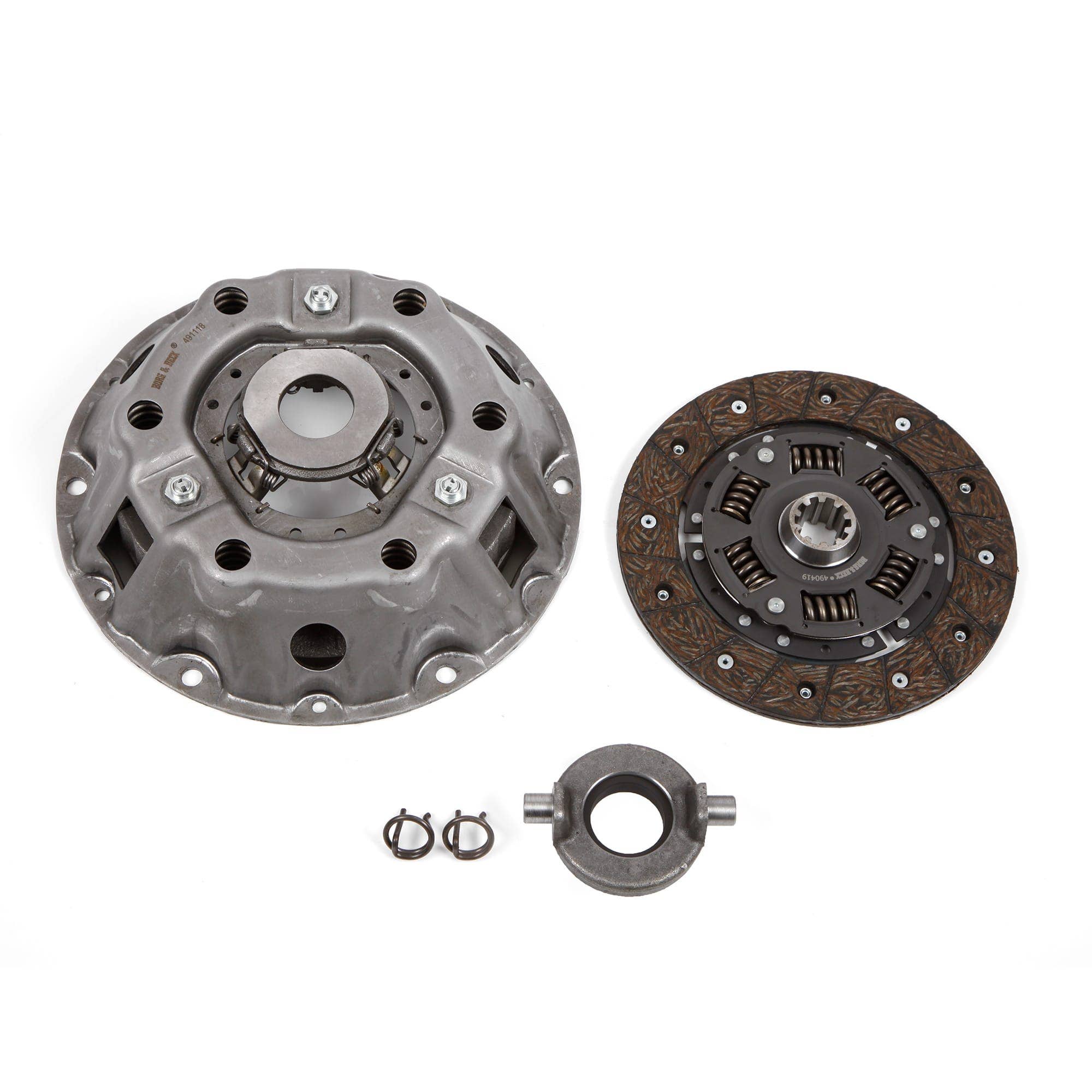 Clutch pressure plate clearance release bearing