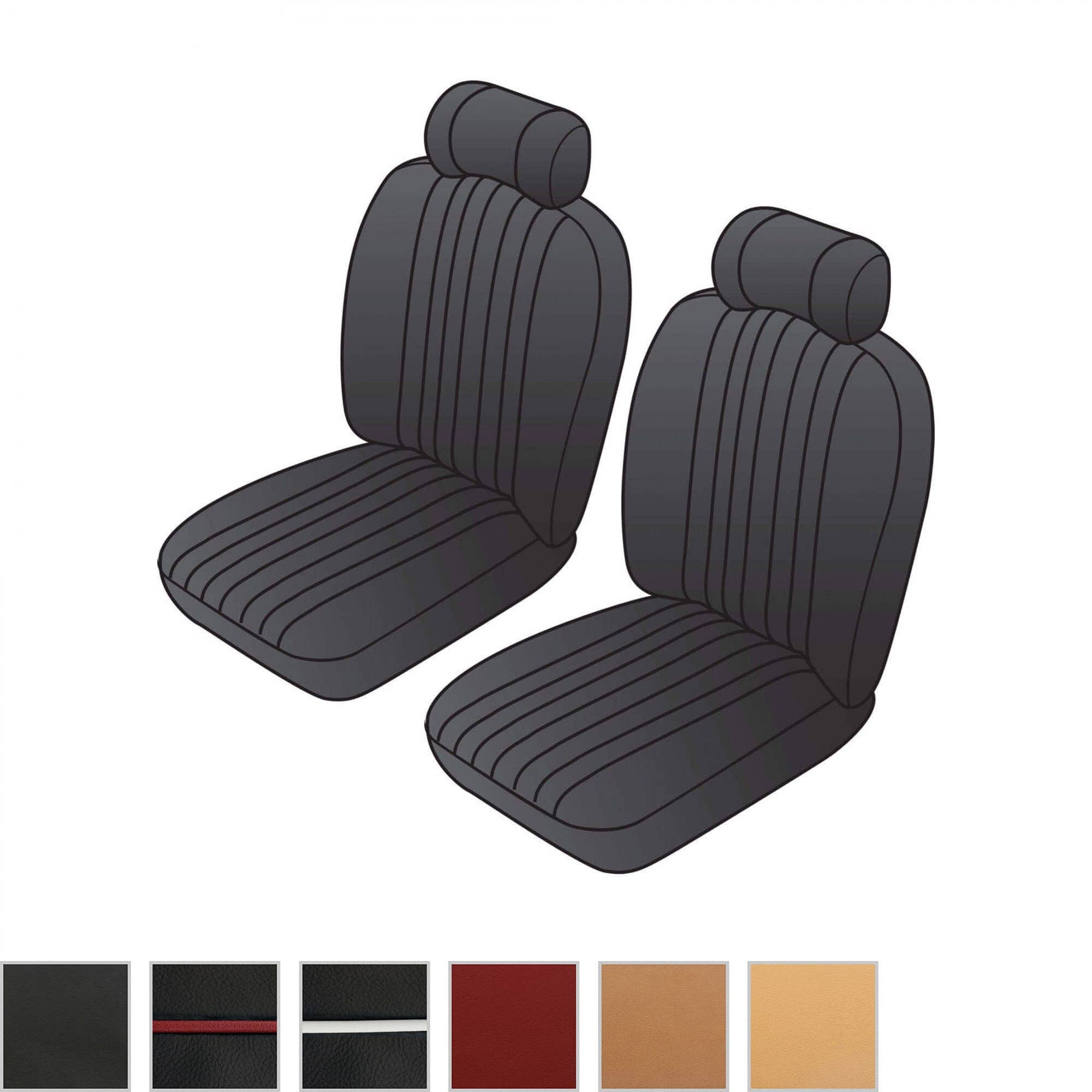 Front Seat Kit Custom Deluxe Moss Motors