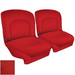 FRONT SEAT COVERS, RED