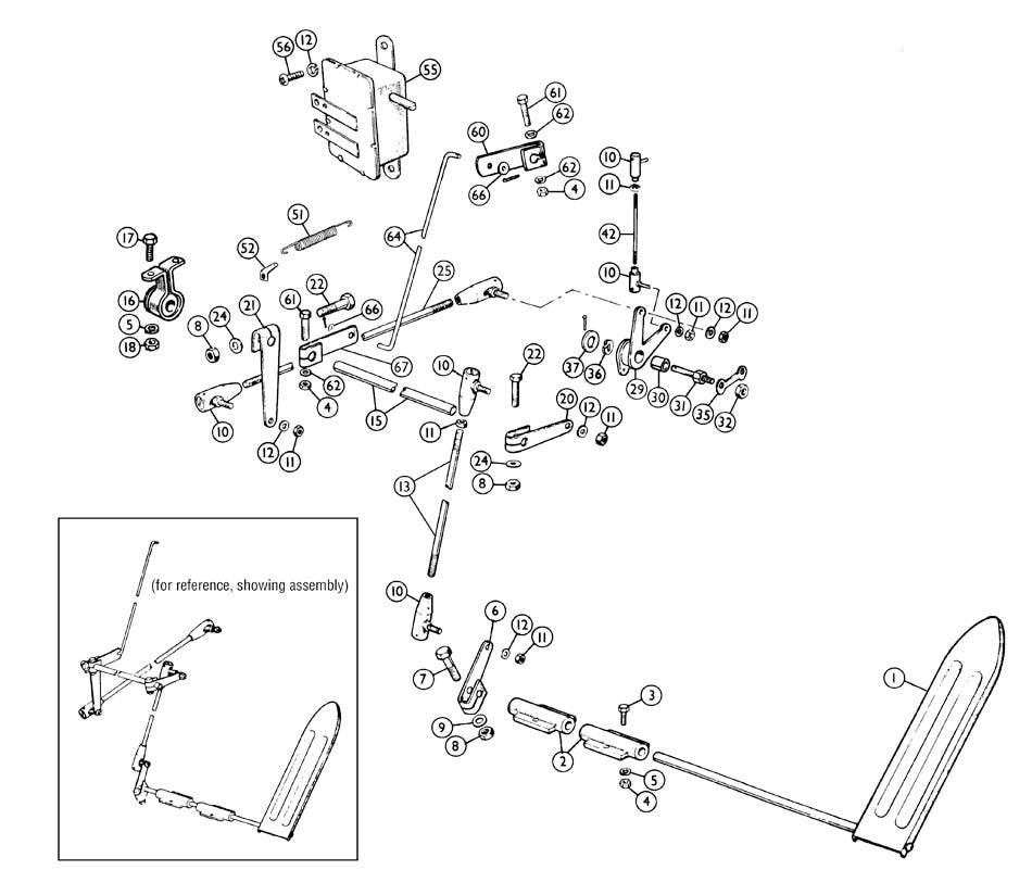 Engine Controls BN1, BN2 (RHD)