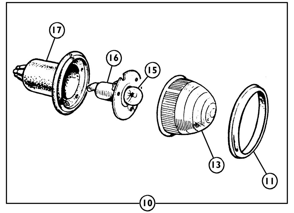 GT6 Mk1 Front Park Lamp