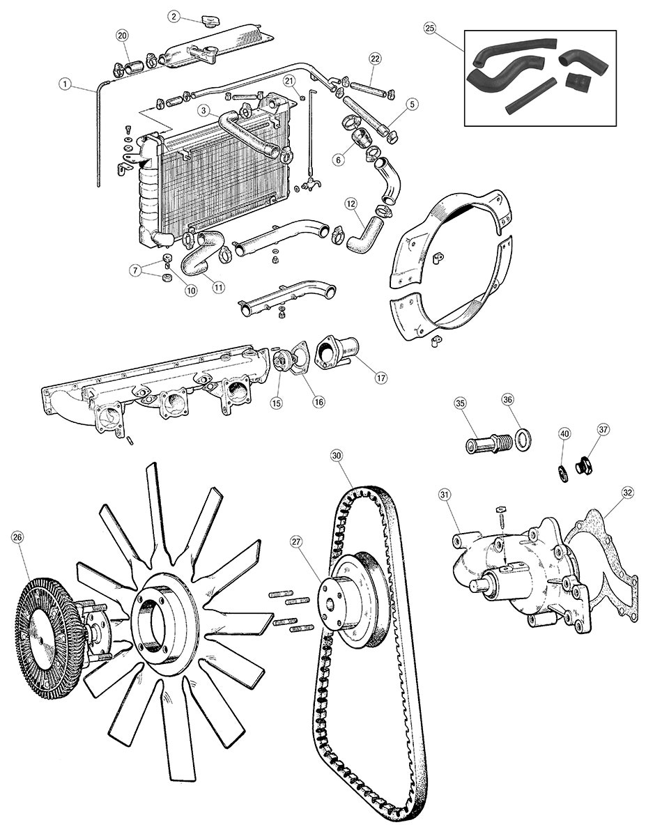 Cooling System, Mk X, 420G
