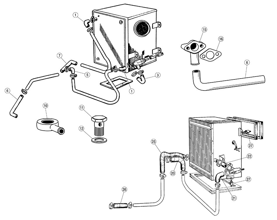 Heater Components, Mk VII, Mk VIII, Mk IX