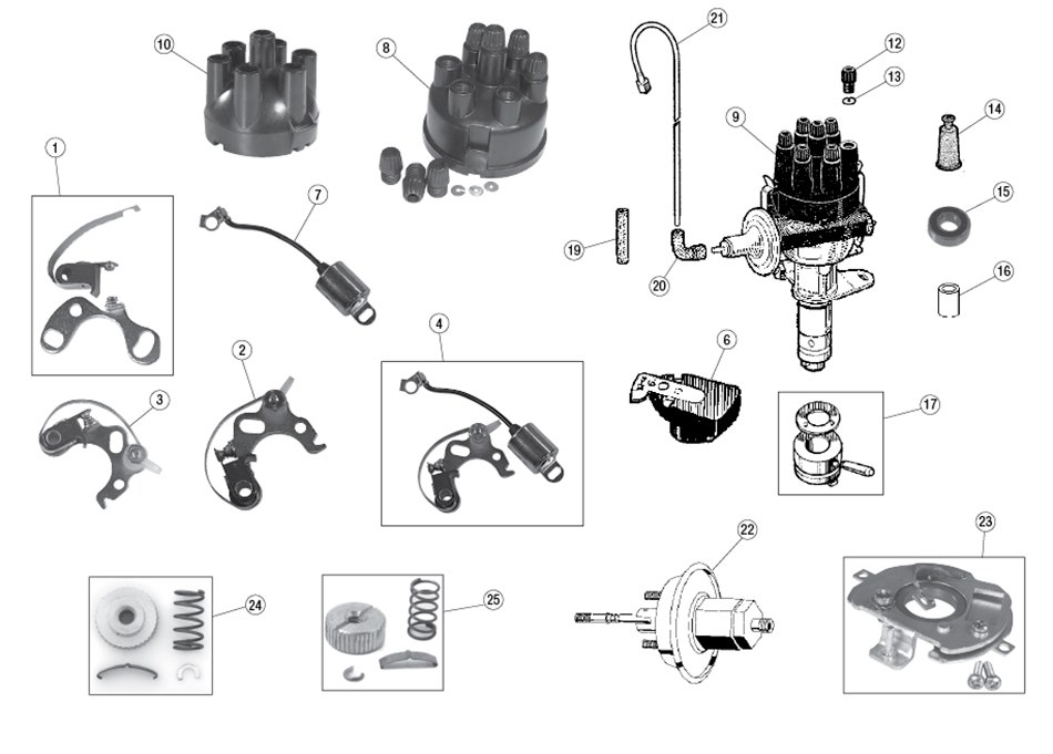 Distributor and Components