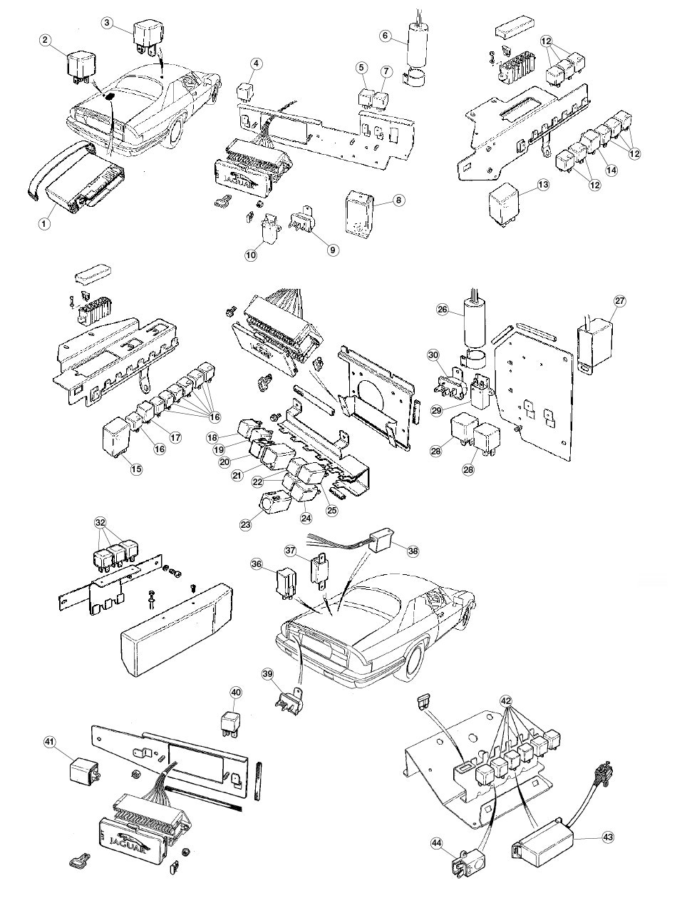 Relays, XJS from 1992