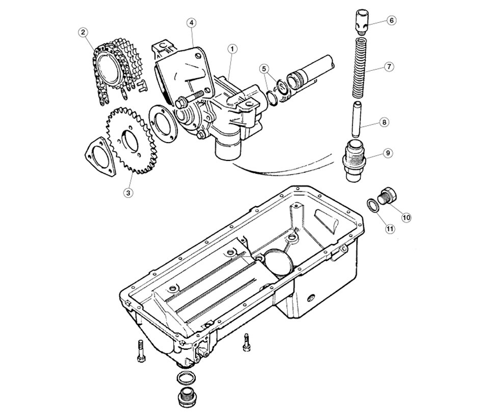 Oil Pump, 4.0 Liter