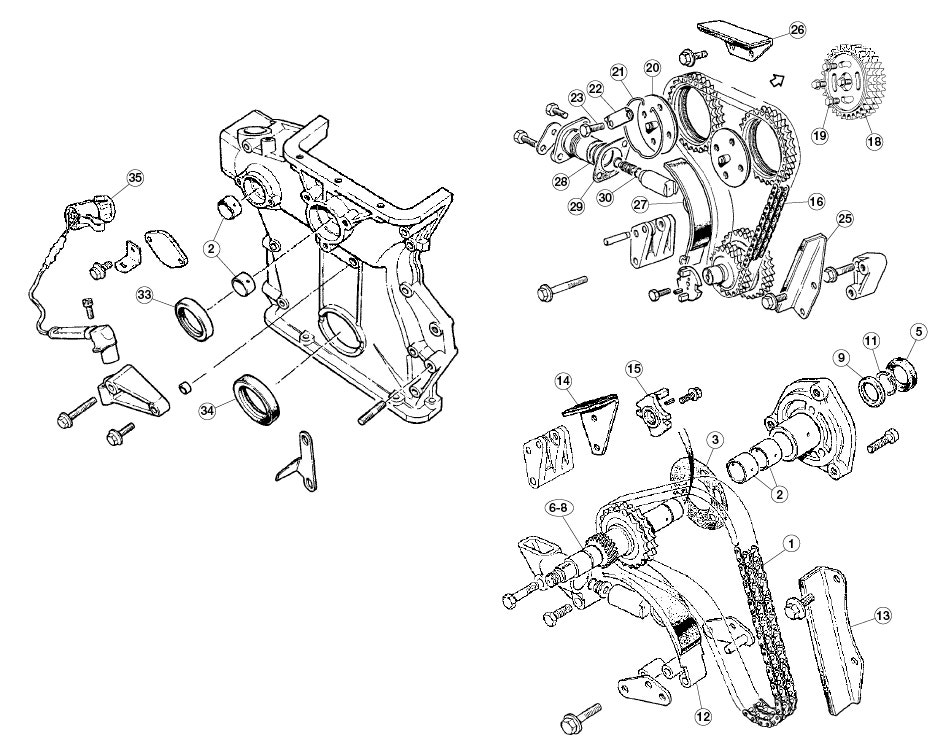 Timing Components, 4.0 Liter