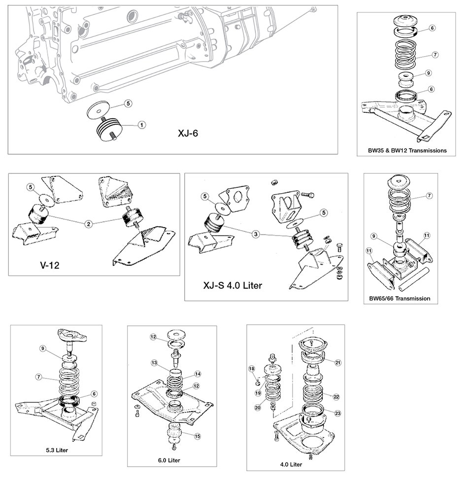 Engine & Transmission Mounts