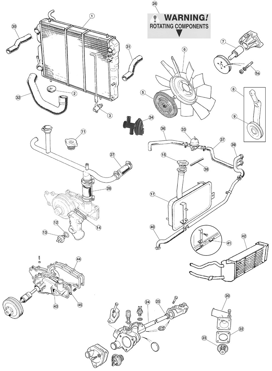 Cooling System, XJ12