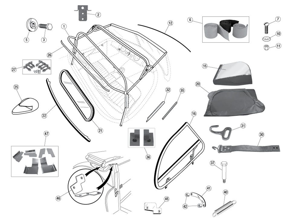 Top Frames & Components