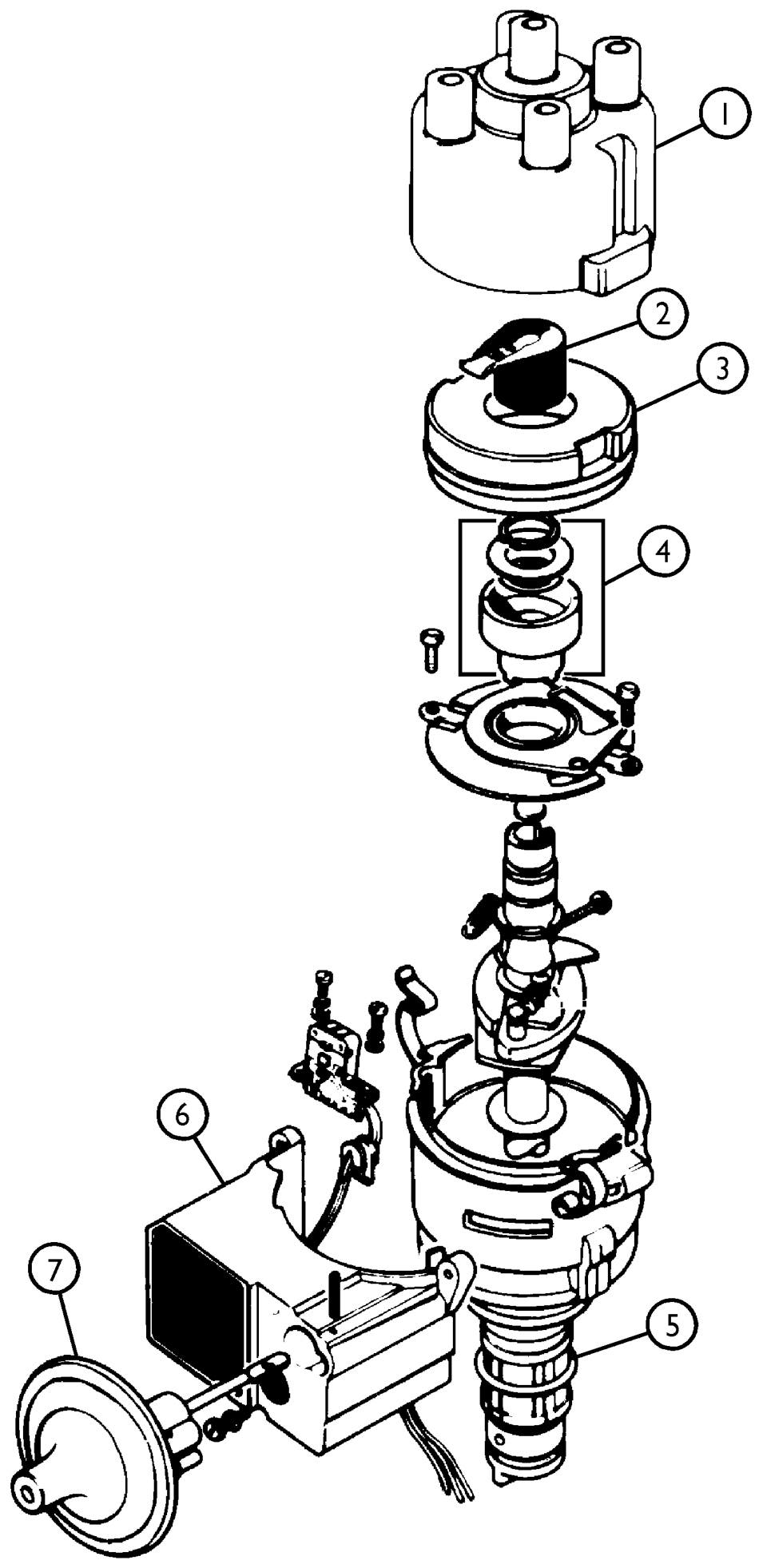 Opus Electronic Distributor, 1975-79