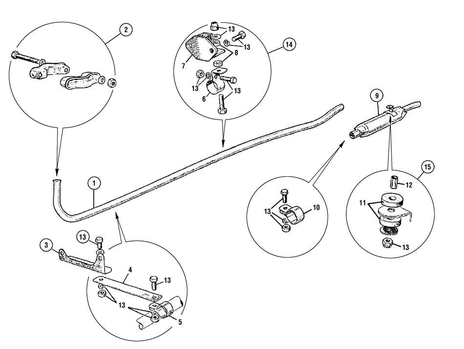 Exhaust System - 1098 (10CC) & 1275 thru 1967