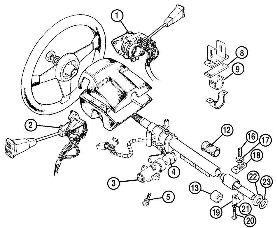 Steering Column 1977-80