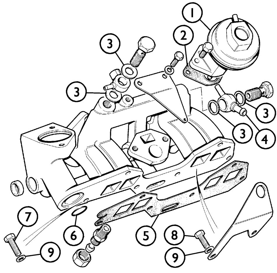 TR7 Intake Manifold 1975-'76