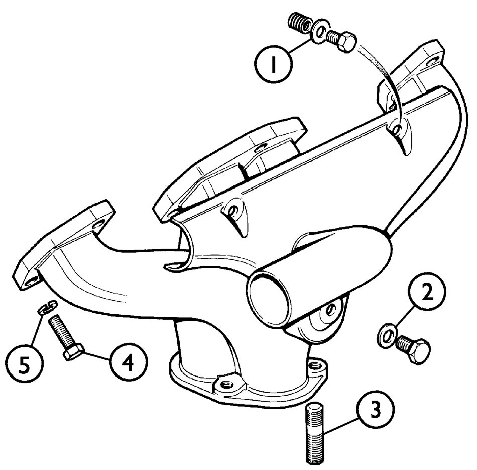 TR7 Exhaust Manifold