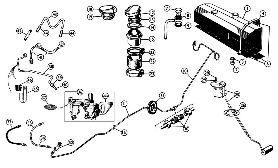 Fuel System TR2-3B