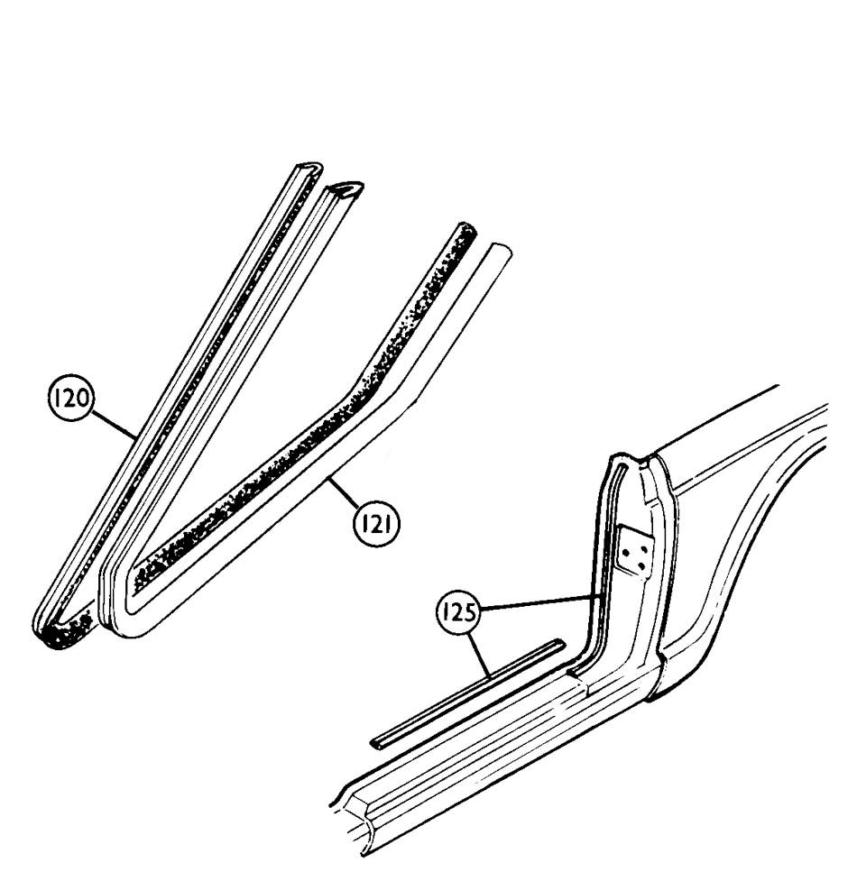 Door Seals TR4-4a