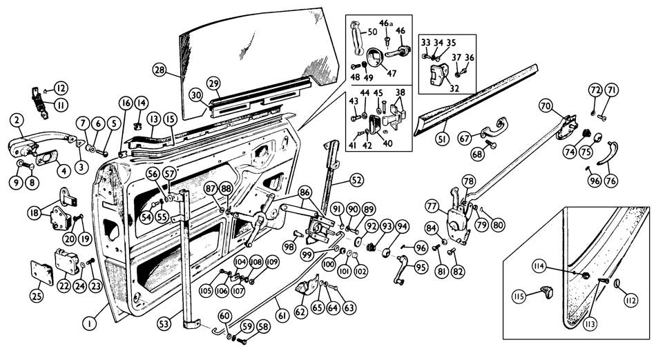 Doors TR4-4A