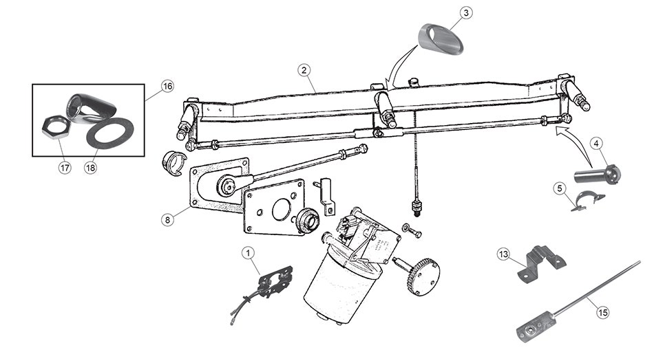 Wiper Motor, Series II