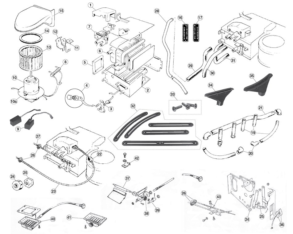 Heater Components, V-12
