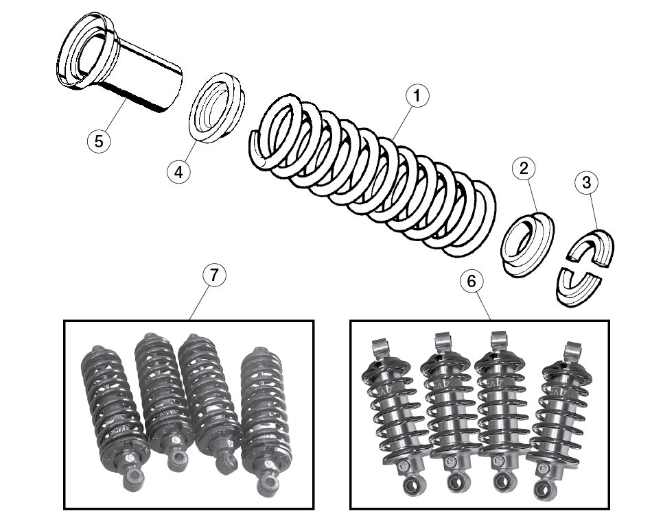 Rear Springs and Components