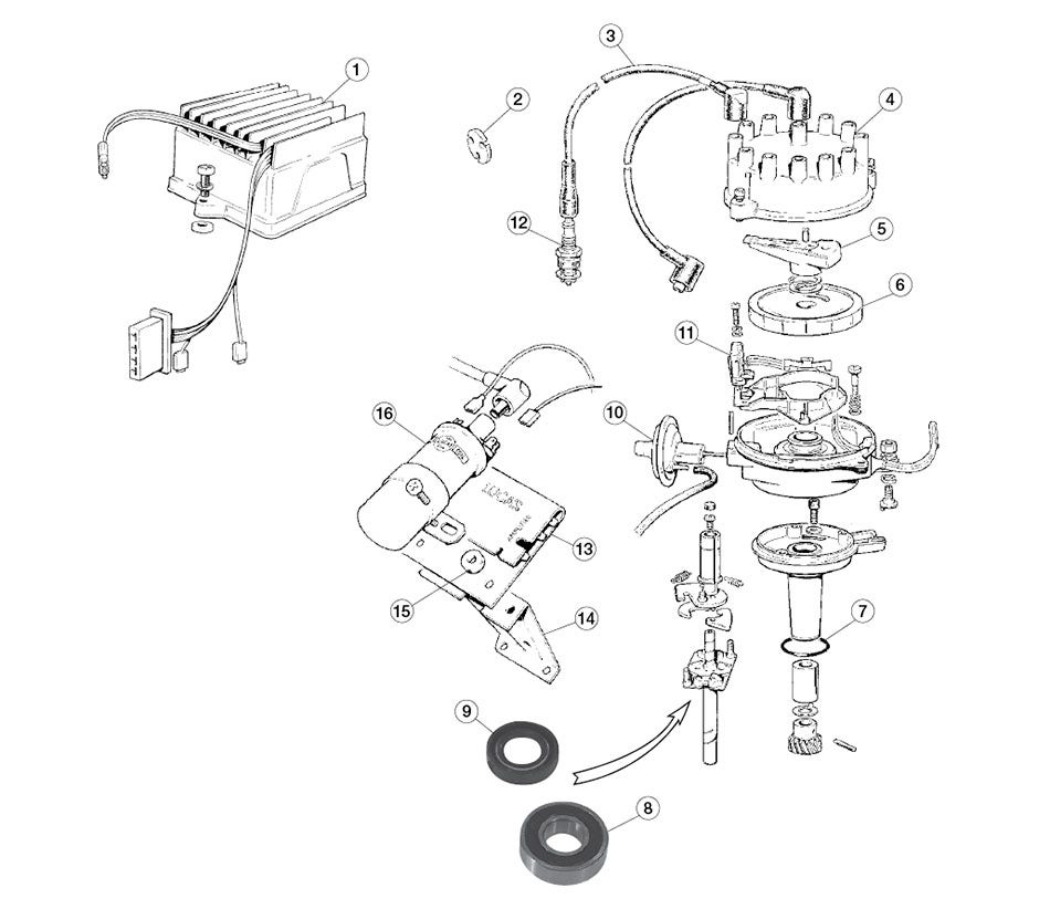 Distributor, V-12