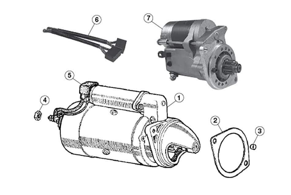 Starter Motor - 4.2 Liter